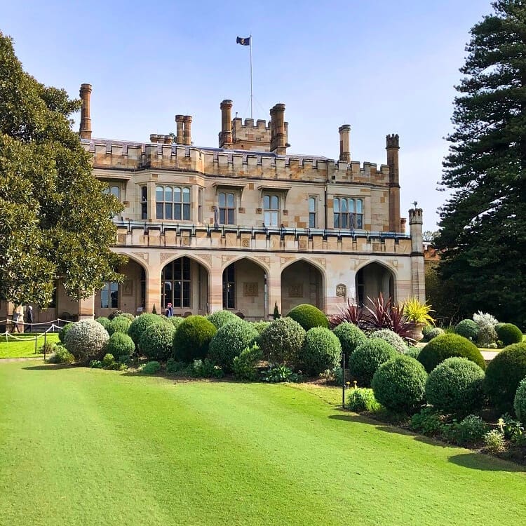 Government House in Sydney