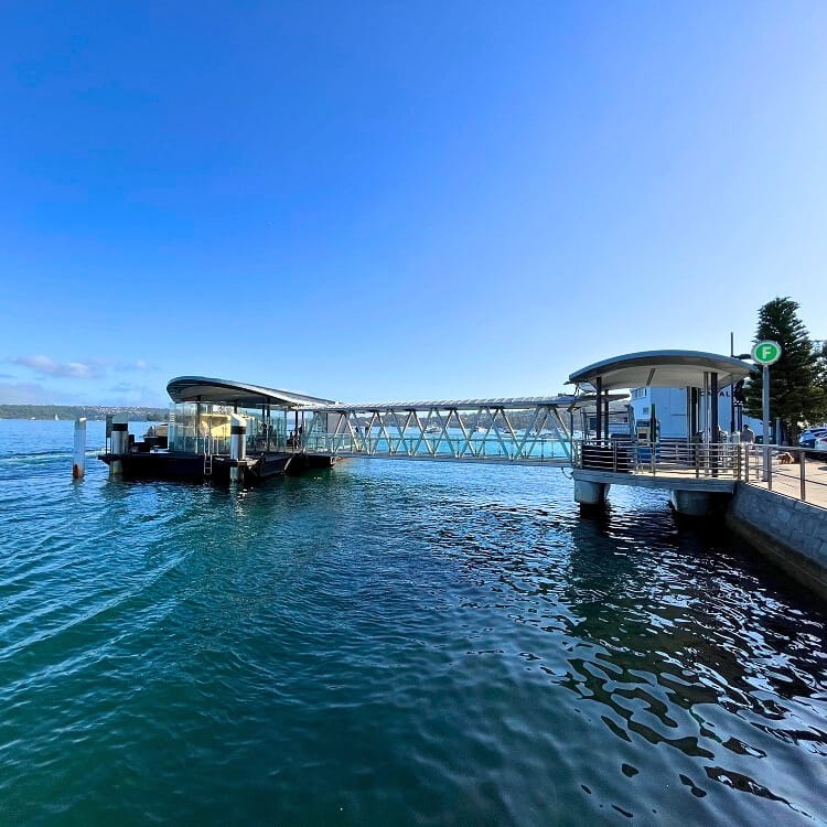 Rose Bay ferry wharf