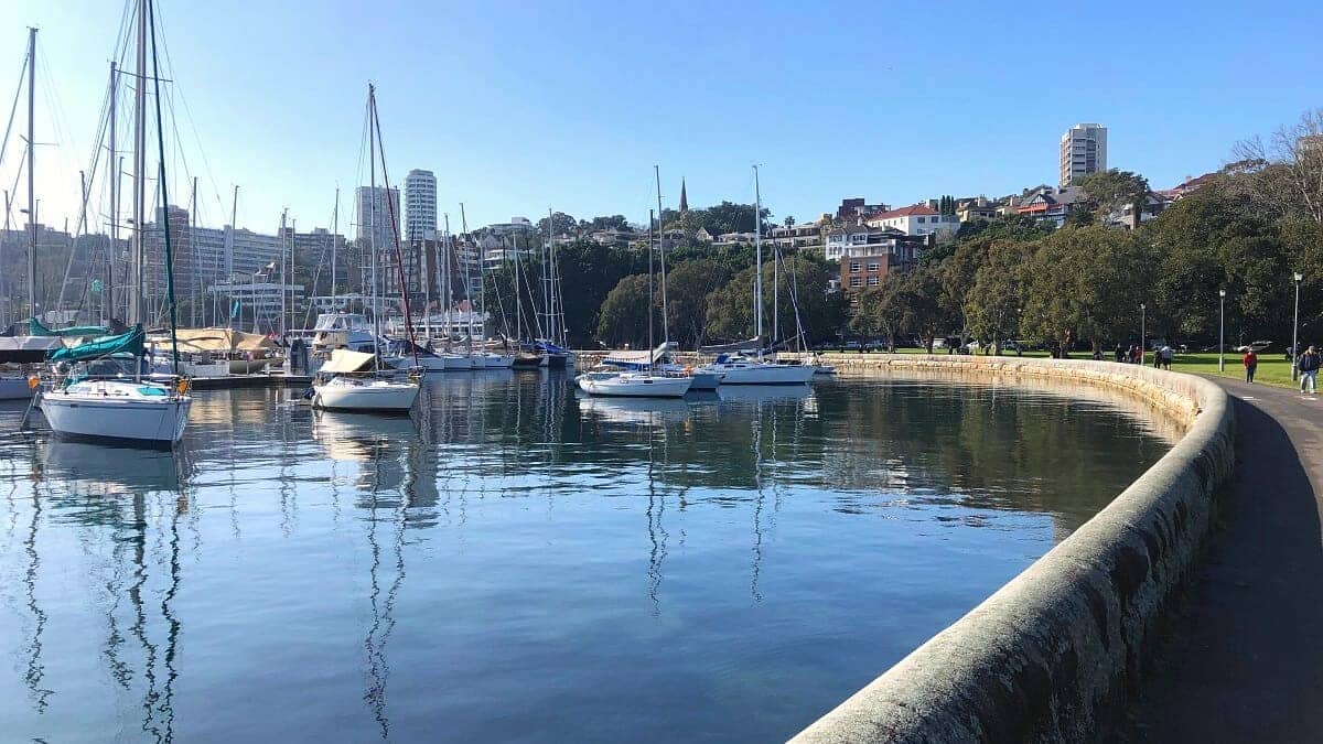 Rushcutters Bay to Rose Bay Walk