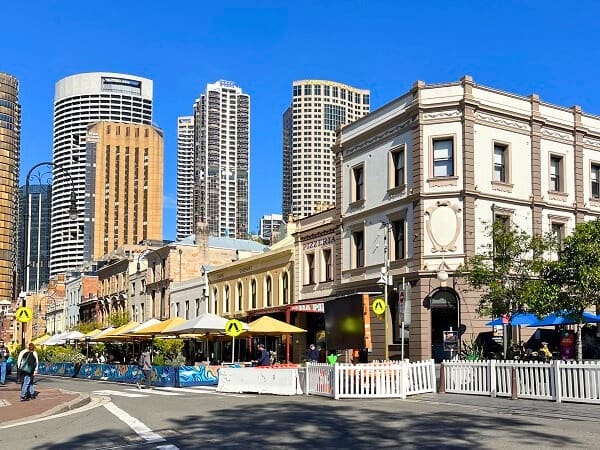 George Street in The Rocks