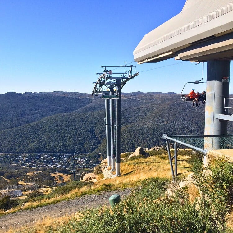 Kosciuszko Chairlift in Thredbo
