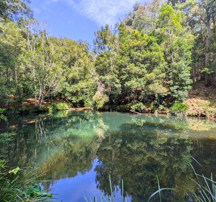 Waterhole along the Gibberagong Walking Track