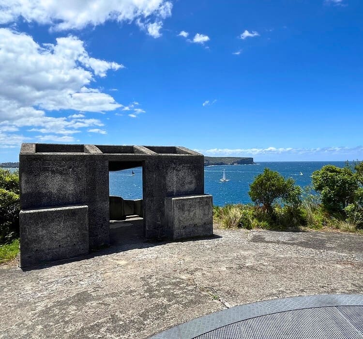 Inner Middle Head fortifications