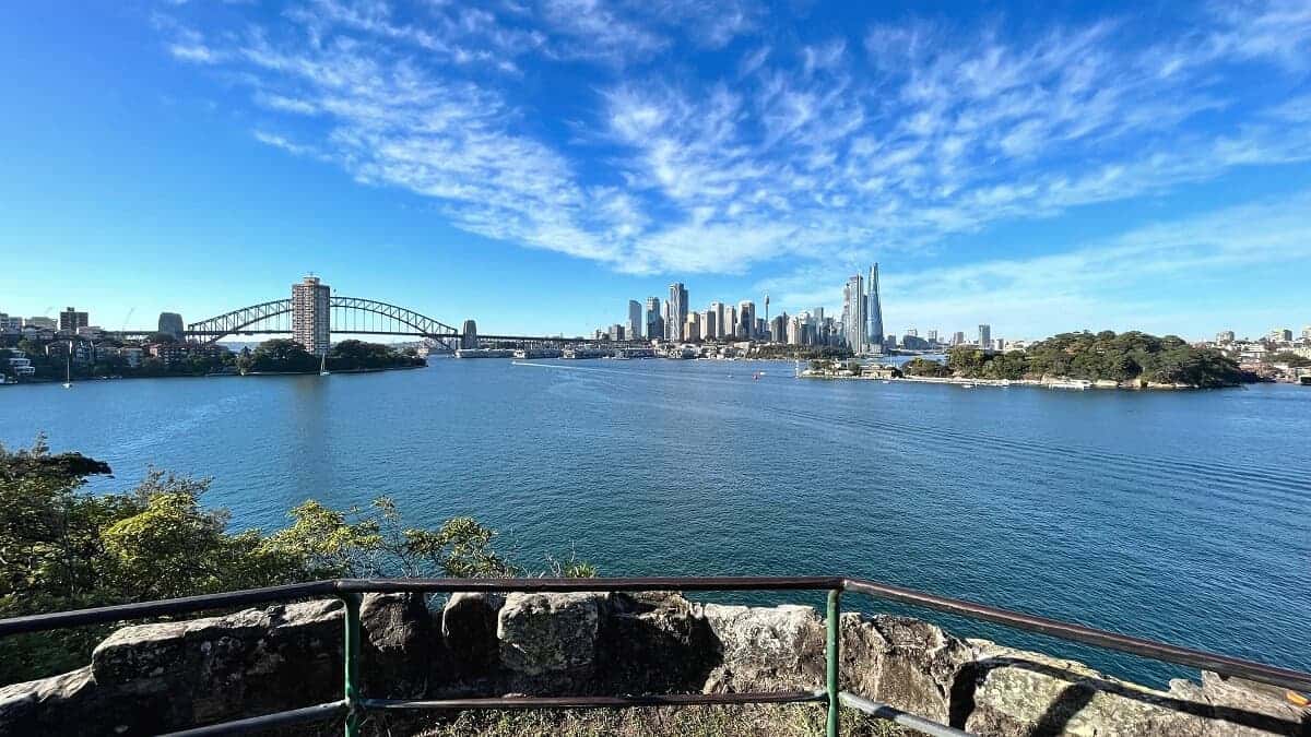 Balls Head Reserve and Carradah Park in Waverton