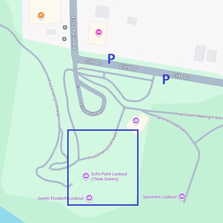 Map of Echo Point