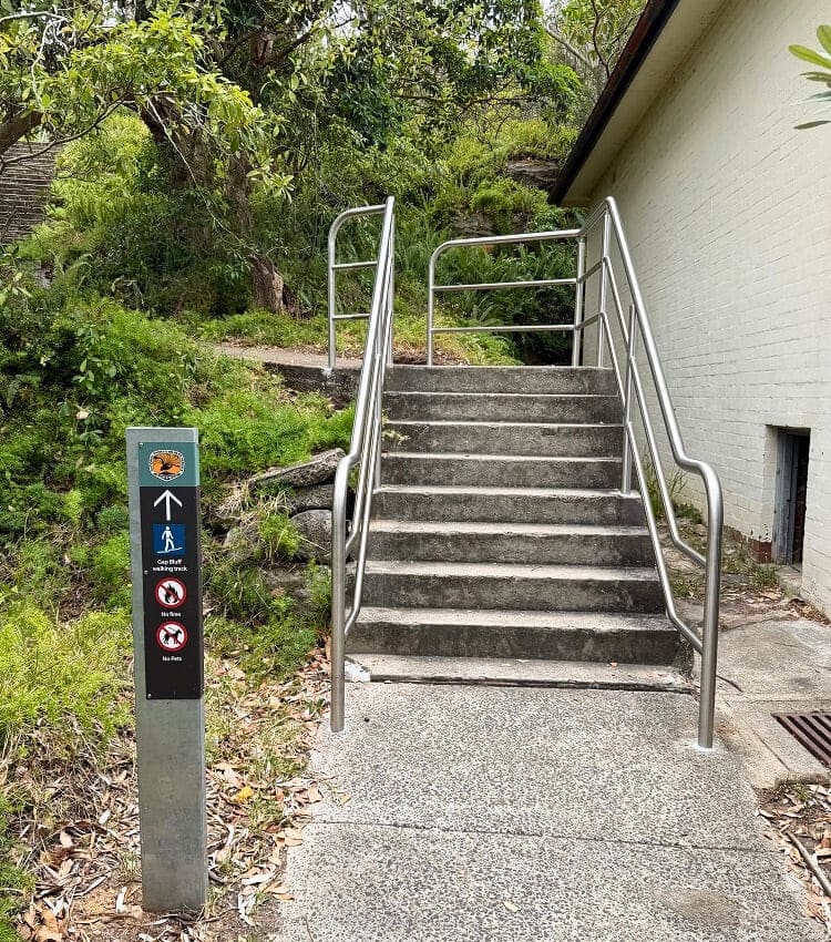 Gap Bluff Walking Track signage