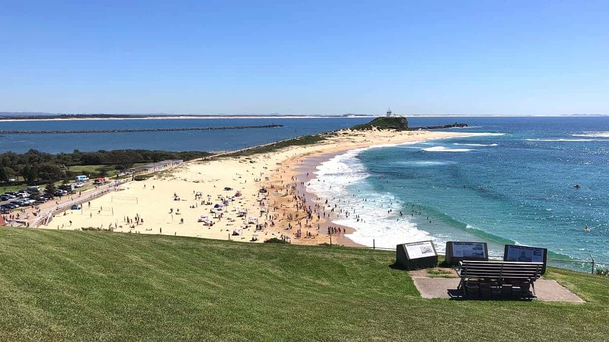 Most beautiful beaches in Newcastle