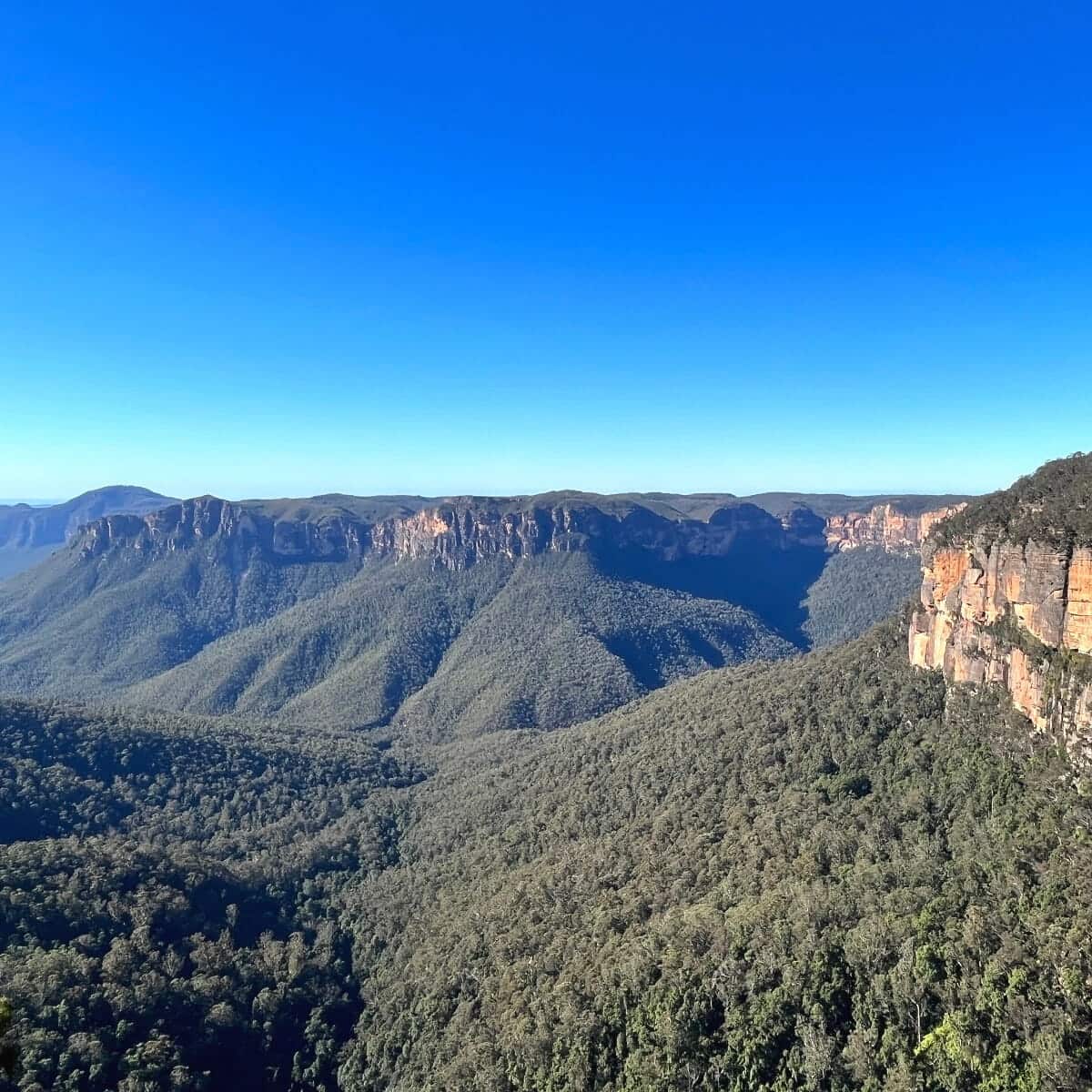 Views over the Grose Valley