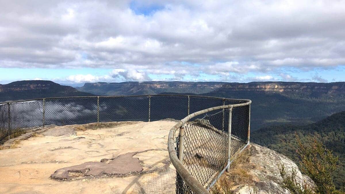 Sublime Point Lookout in Leura