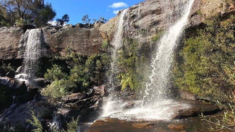 Maddens Falls in Dharawal National Park