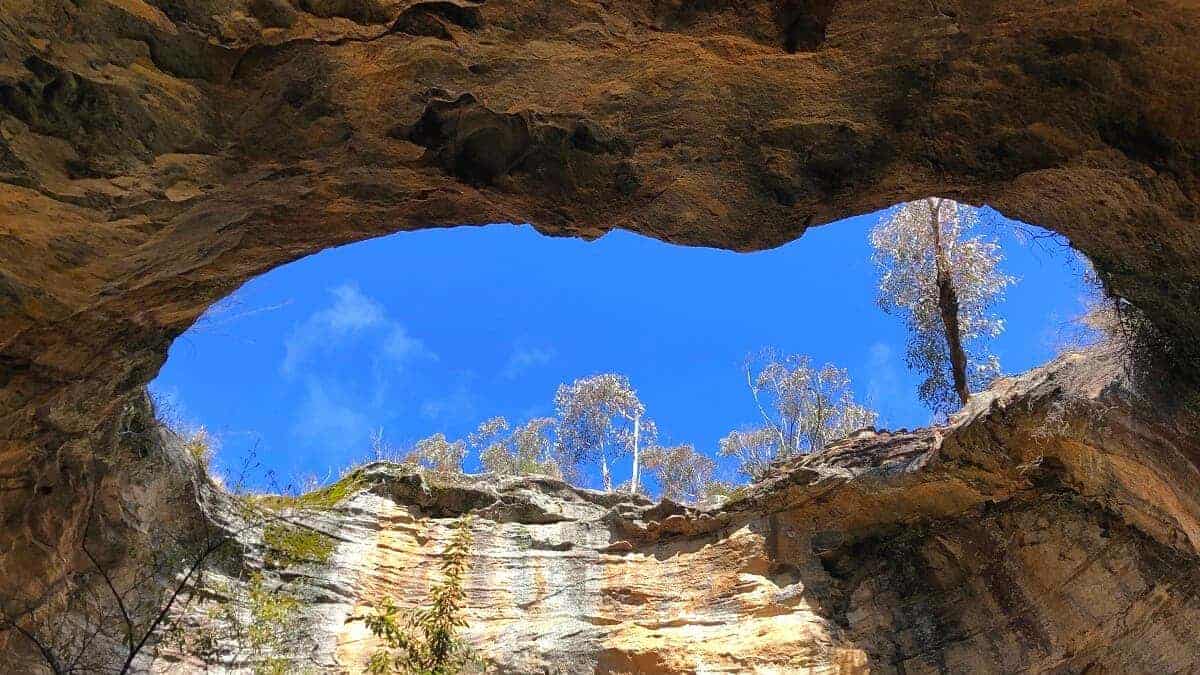 Dargan Arch Walking Track in the Blue Mountains