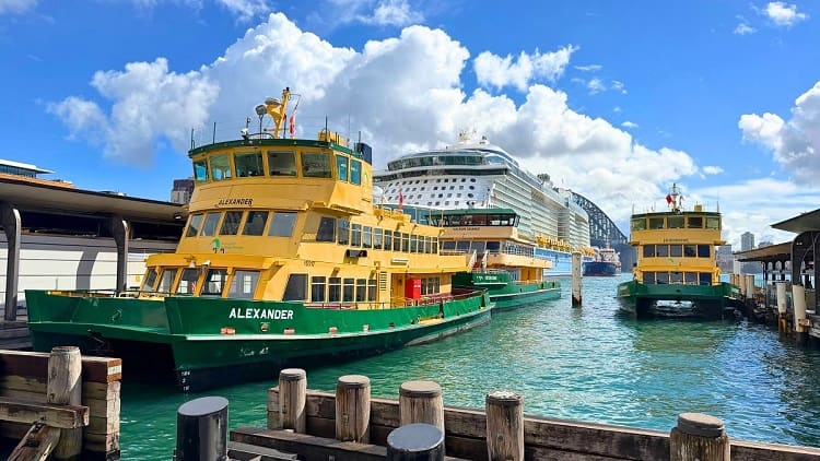 Most scenic Sydney Harbour ferry trips