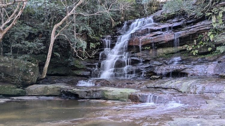 Somersby Falls in Brisbane Water National Park